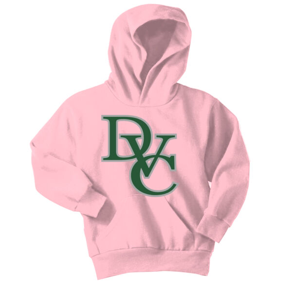 Youth Pullover Hooded Sweatshirt, DVC_Team_Gray/Hunter Thumbnail