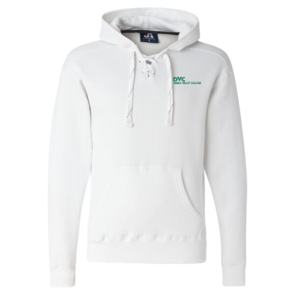 Adult Sport Lace Hooded Sweatshirt, DVC_Green Thumbnail