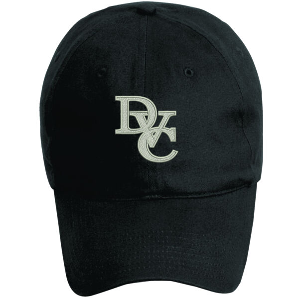 Youth Baseball Cap - Six Panel Twill, DVC_Team_Gray/White Thumbnail