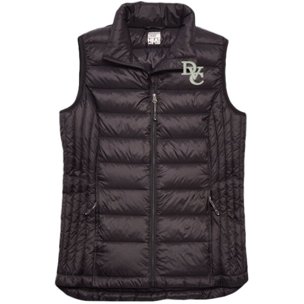 Ladies 32 Degrees  Packable Down Vest, DVC_Team_Gray/White Thumbnail