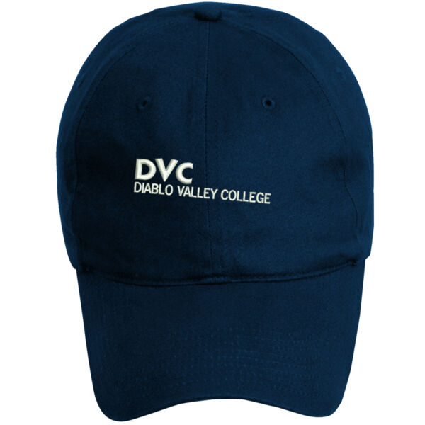 Youth, Six Panel Twill Baseball Cap, DVC_White Thumbnail