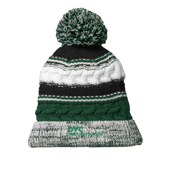 Pom Pom Team Beanie, DVC_Green Thumbnail