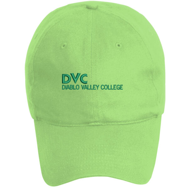 Youth Six Panel Twill Baseball Cap, DVC_Green Thumbnail