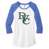 Women's Fitted Very Important Tee ® 3/4 Sleeve Raglan Thumbnail